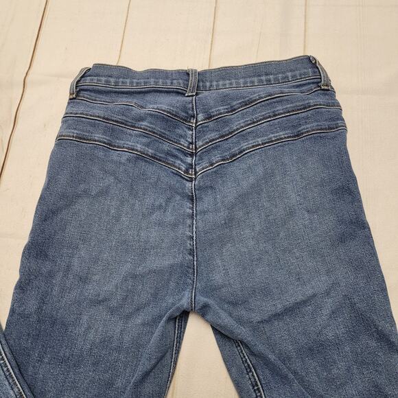 Reformation Cory high rise skinny jeans button fly no pockets - Picture 10 of 12